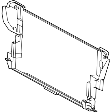 Ram 52014974AD SHIELD Radiator Includes Foam Seal
