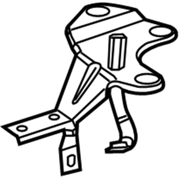 Ram 52014881AA BRACKET Coolant Recovery Bottle