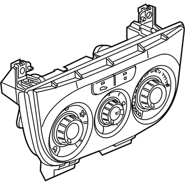 Ram 68270205AA CONTROL A/C And Heater