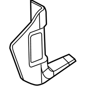 Chrysler 5HM92BD1AE PANEL Cowl Side Trim