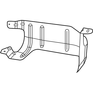 Jeep 68305329AA SHIELD Fuel Tank Heat Left Corner of Fuel Tank