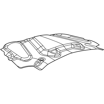 Ram 55365080AE SILENCER Hood