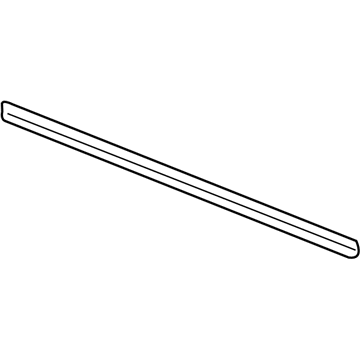 2012 Dodge Durango Weather Strip - 55399165AA