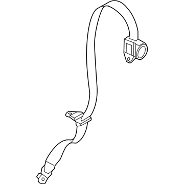 Ram 5YG66LXHAA SEAT BELT Retractor