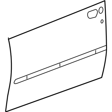 Dodge 55360856AC PANEL Front Door Outer