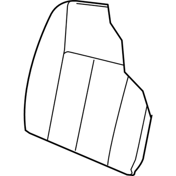 Ram 1FX121J3AA COVER Front Seat Back