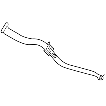 Chrysler 5HP65BD1AH SEAT BELT Rear Outer