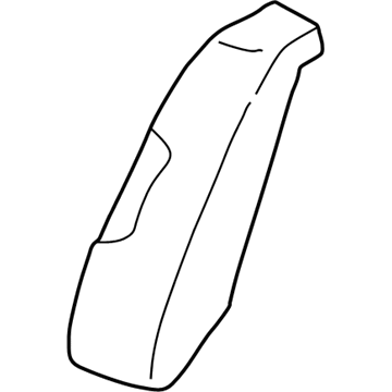 Chrysler MR641572 BACK Rear Seat Side Right