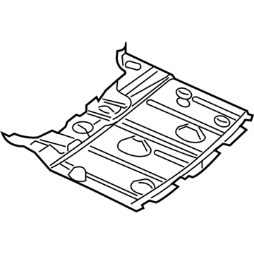 Chrysler 57010398AA SHIELD Close Out Panel