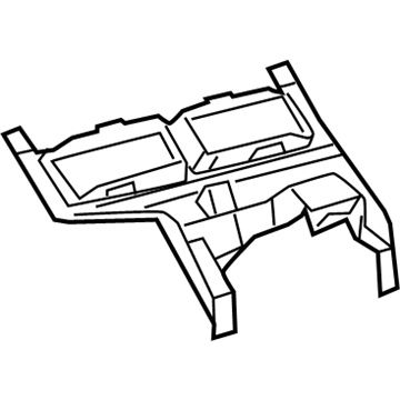 Ram 68462931AA DUCT Defroster