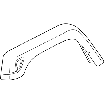 Jeep 5KC26DX9AB EXTENSION Fender