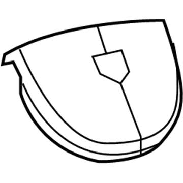 Jeep 1GK69DK7AF AIR BAG Driver