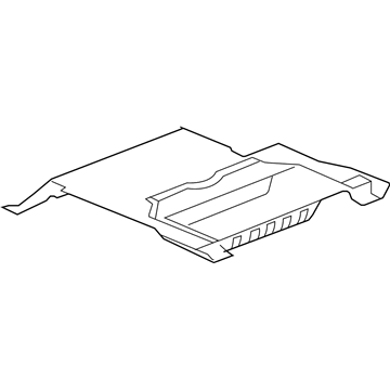 Jeep 1QA79DX9AB CARPET Cargo Floor