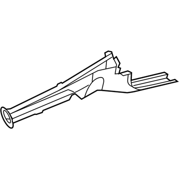 Mopar 68261522AC Rail Front Side Rail Front