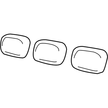 Dodge 1HY511DVAA HEADREST Third Row