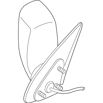 Chrysler 55364664AI MIRROR Outside Rearview
