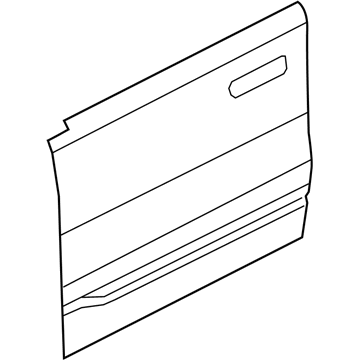 Ram 68292438AC PANEL Front Door Outer Repair