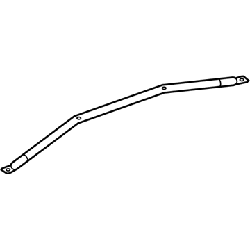 Chrysler 55362510AB SUPPORT Cowl Grille