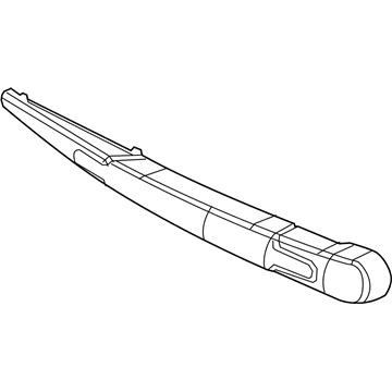 Mopar 68256590AA Arm And Blade Rear Wiper