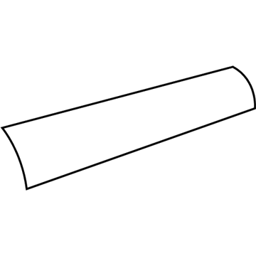 Jeep 68068511AA STAYPAD SERVICE KIT Folding Top Strap