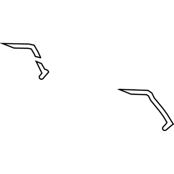 Jeep 68003651AA KNUCKLE Folding Top Side Bow