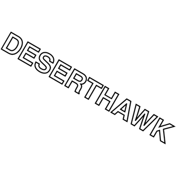 Jeep 68356148AA Decal