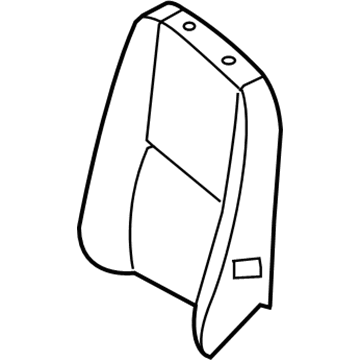Dodge 68010842AA FOAM Seat Back