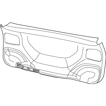 Jeep 6AV27DX9AE PANEL Liftgate