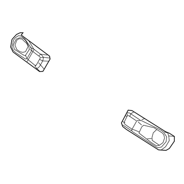 Jeep 68295559AA BEZEL Fog Lamp