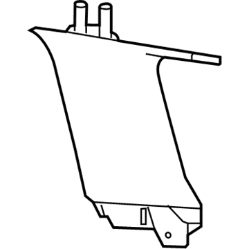 Jeep 5VP06HL1AB MOLDING C Pillar