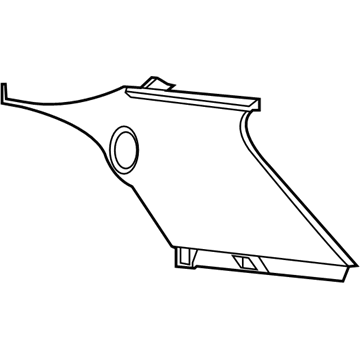 Mopar 5VP14DX9AC Molding D Pillar