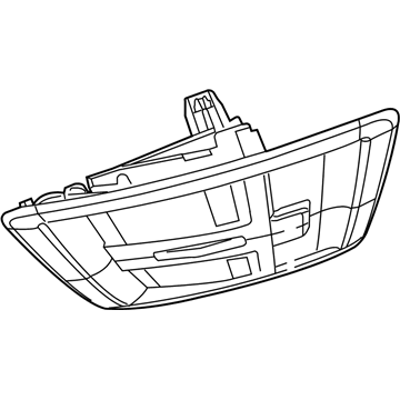 Dodge 1GN46DW1AA HOUSING Overhead Console