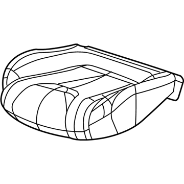 Dodge 5LP11DX9AA Cushion Cover