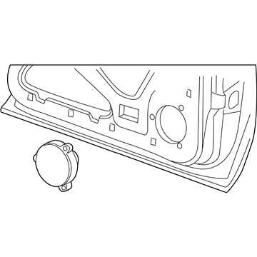 Dodge 56043146AA Speaker