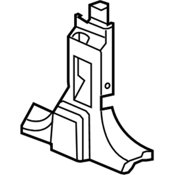Jeep 6BM27TX7AC MOLDING B Pillar Lower, Includes Rear Sill On 74 Body Only