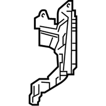 Jeep 68363252AB BRACKET B-Pillar Lower B-Pillar At Sport Bar and Door Striker, 72 Body Only!