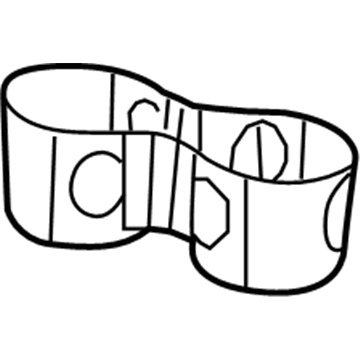Dodge 68101521AA LINER Cup Holder