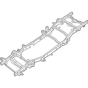 Ram 68268073AB FRAME ASSEMBLY Chassis