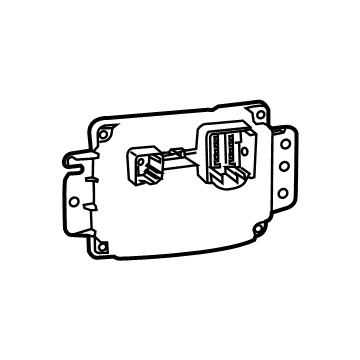 Mopar 68247686AB Module A/C And Heater
