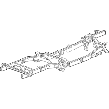 Dodge 52022443AG FRAME ASSEMBLY Chassis