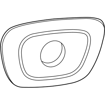 Jeep 1YR54AXRAI CAMERA ASSEMBLY With Bezel
