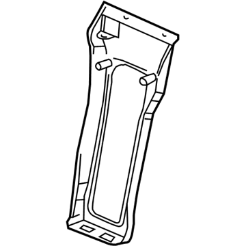 Mopar 55360229AB Reinforcement Hood Latch