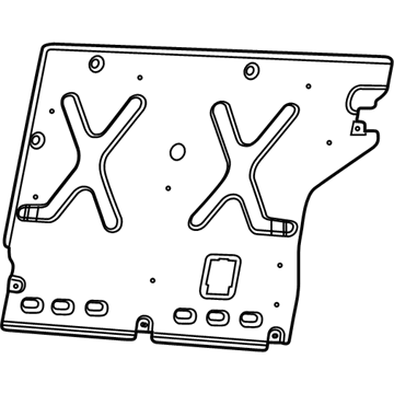 Jeep 68275751AA Seat Back Frame