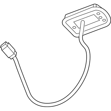 Dodge 68281281AA ANTENNA Cable & Base Assy
