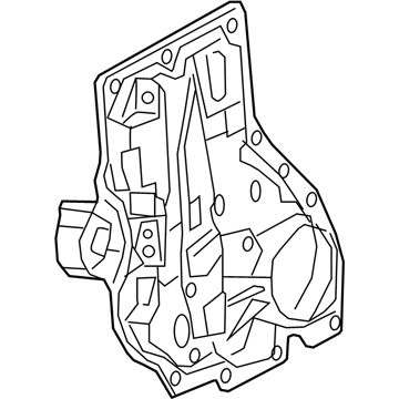Mopar 68314770AA Panel Carrier Plate Sliding Door