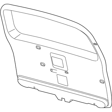 Jeep 1BU30BDAAC PANEL Liftgate