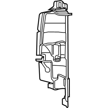 Jeep 68328707AA BAFFLE Air Inlet Right