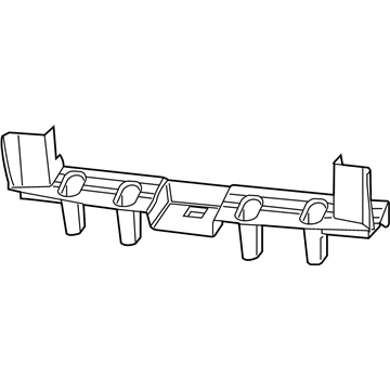 Jeep 68223478AA BAFFLE Air Inlet Lower