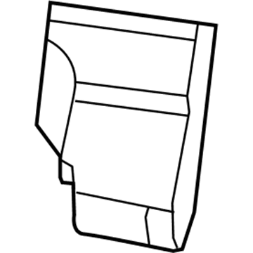 Dodge 1FZ781DVAA COVER Rear Seat Back 40% Back Cover