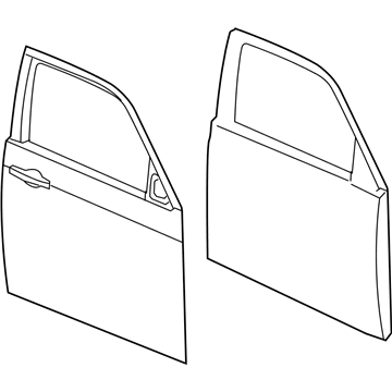 Mopar 68127960AA Door Front